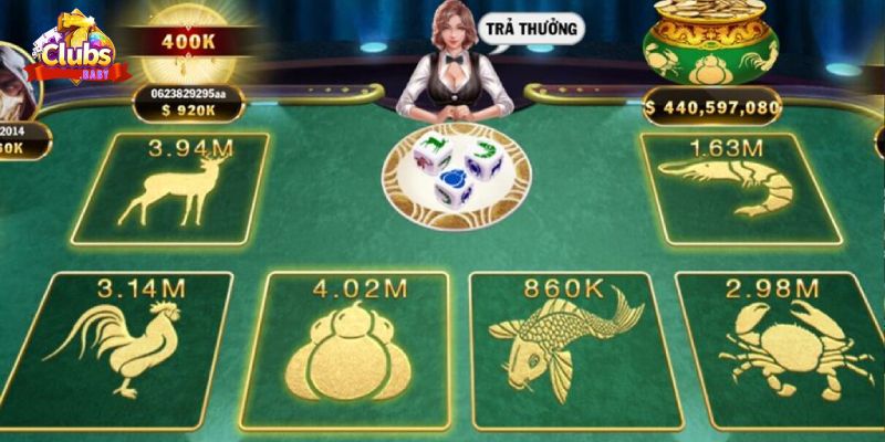 Các bước tham gia bầu cua